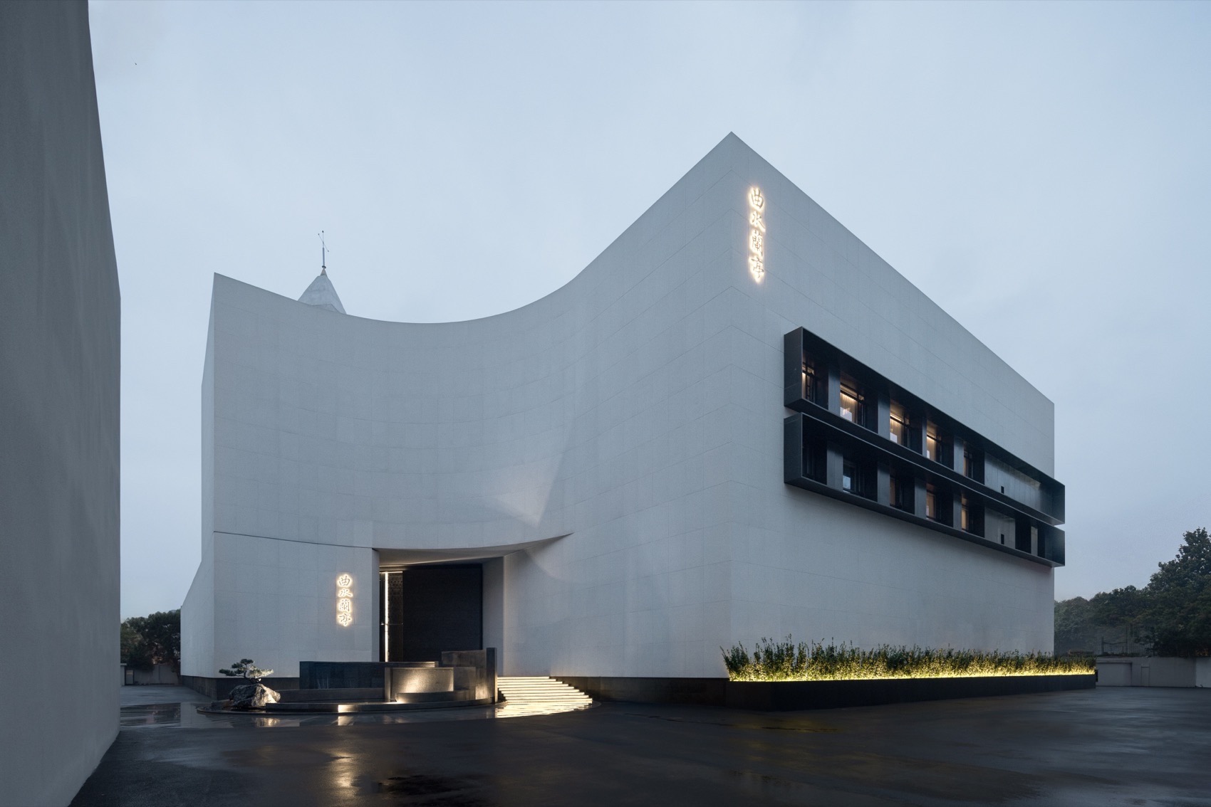 曲水兰亭温泉酒店丨中国上海丨北京对角线设计-112