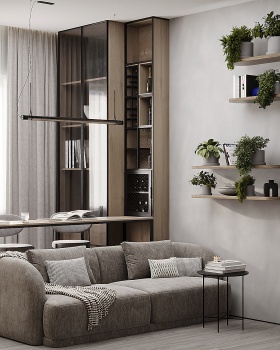 Дизайн-проект 2к квартиры с чертежами