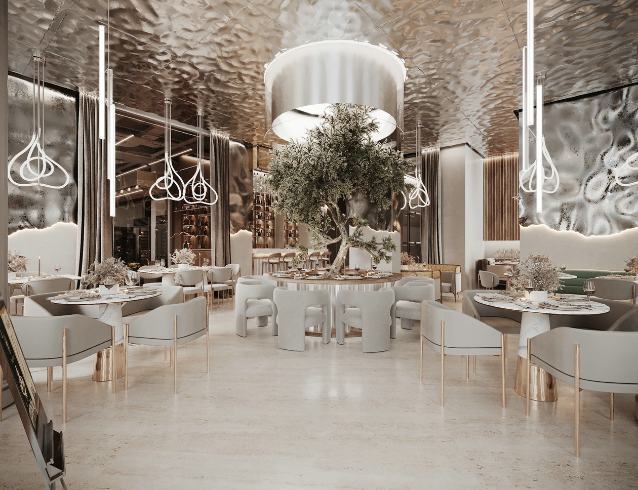 设计感超强的餐厅设计 很有意境！-1