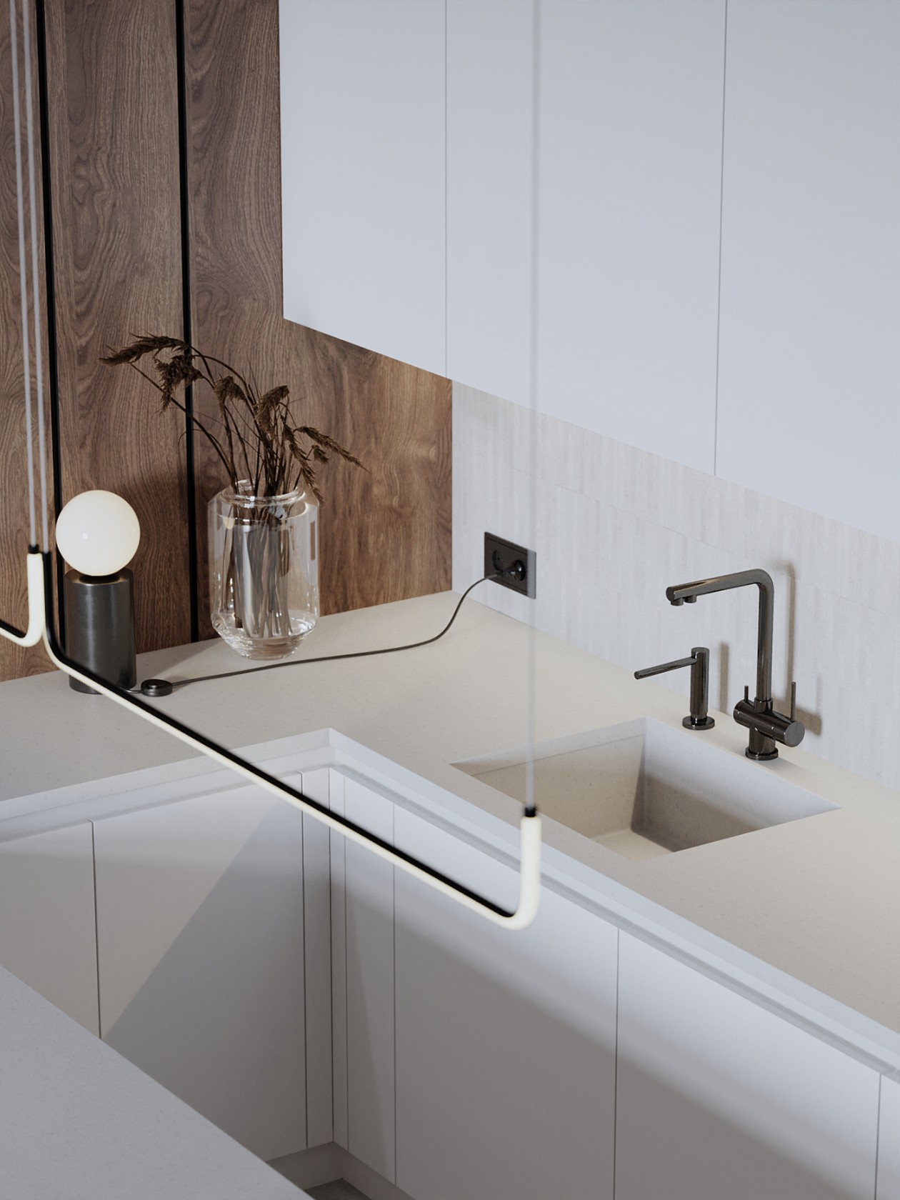 俄罗斯极简公寓设计丨俄罗斯莫斯科丨Ilya Shubochkin 等-13