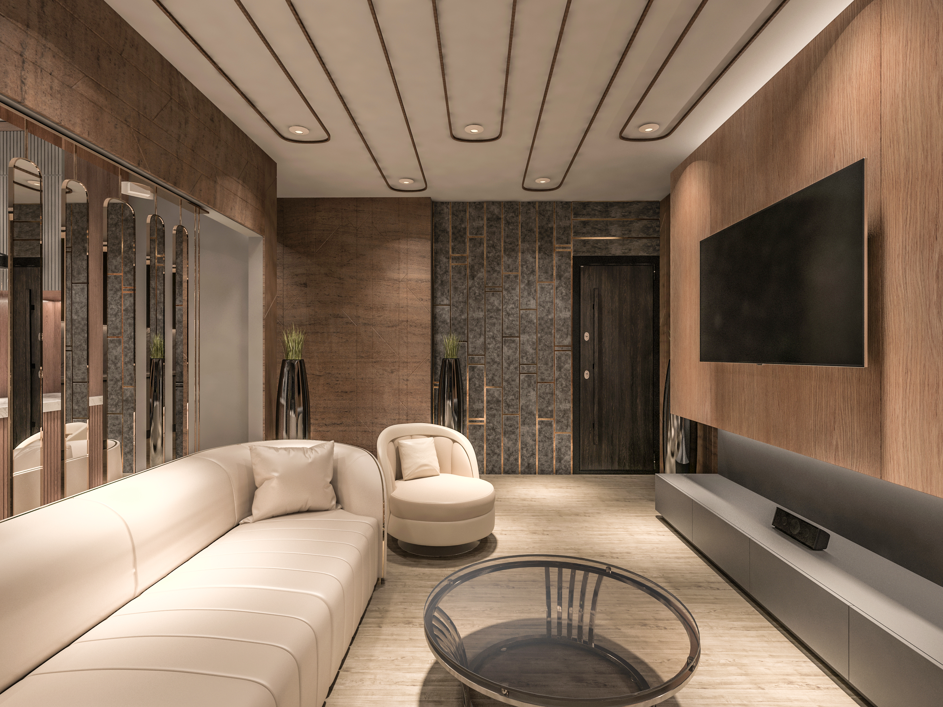 Modern Reception & Kitchen-4