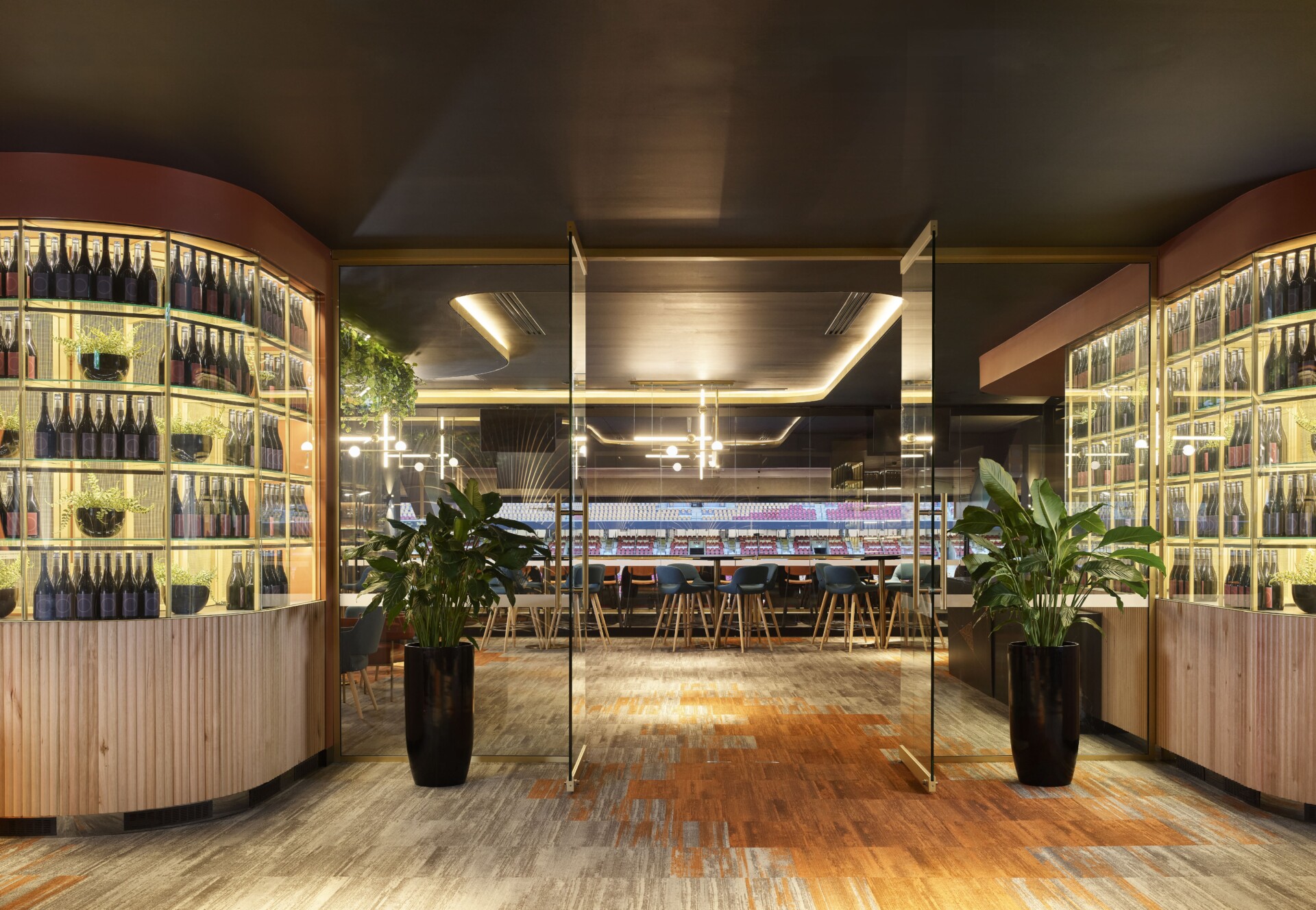 Queensland’s Suncorp Stadium hospitality spaces get a vibrant - and sustainable - update. | IndesignLive-12