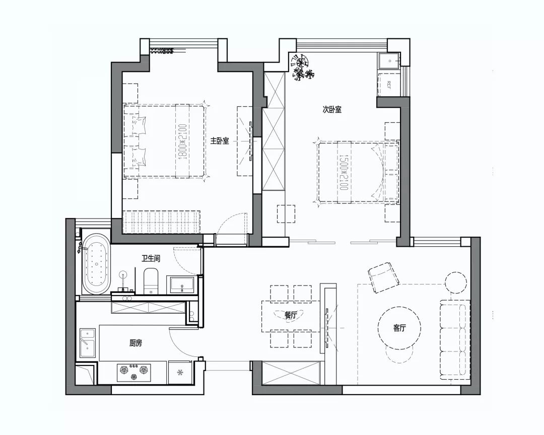 南京旭日上城 | 云行空间建筑打造现代舒适家居-56