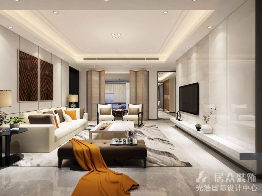 居众装饰 | 博林天瑞新中式风格作品-11