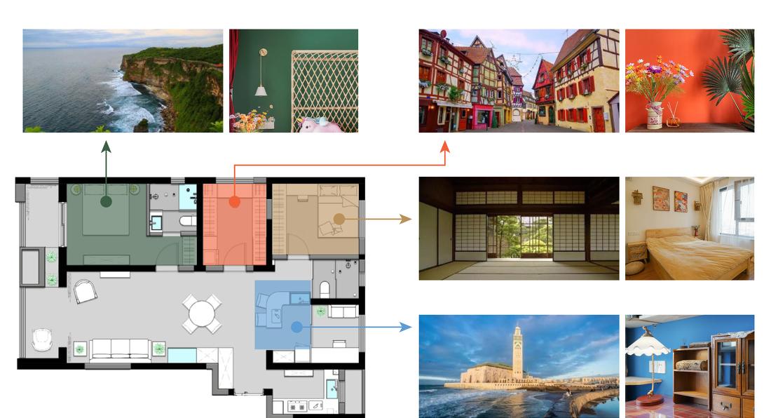 多彩之家 · 90 平米空间里的世界色彩之旅-14