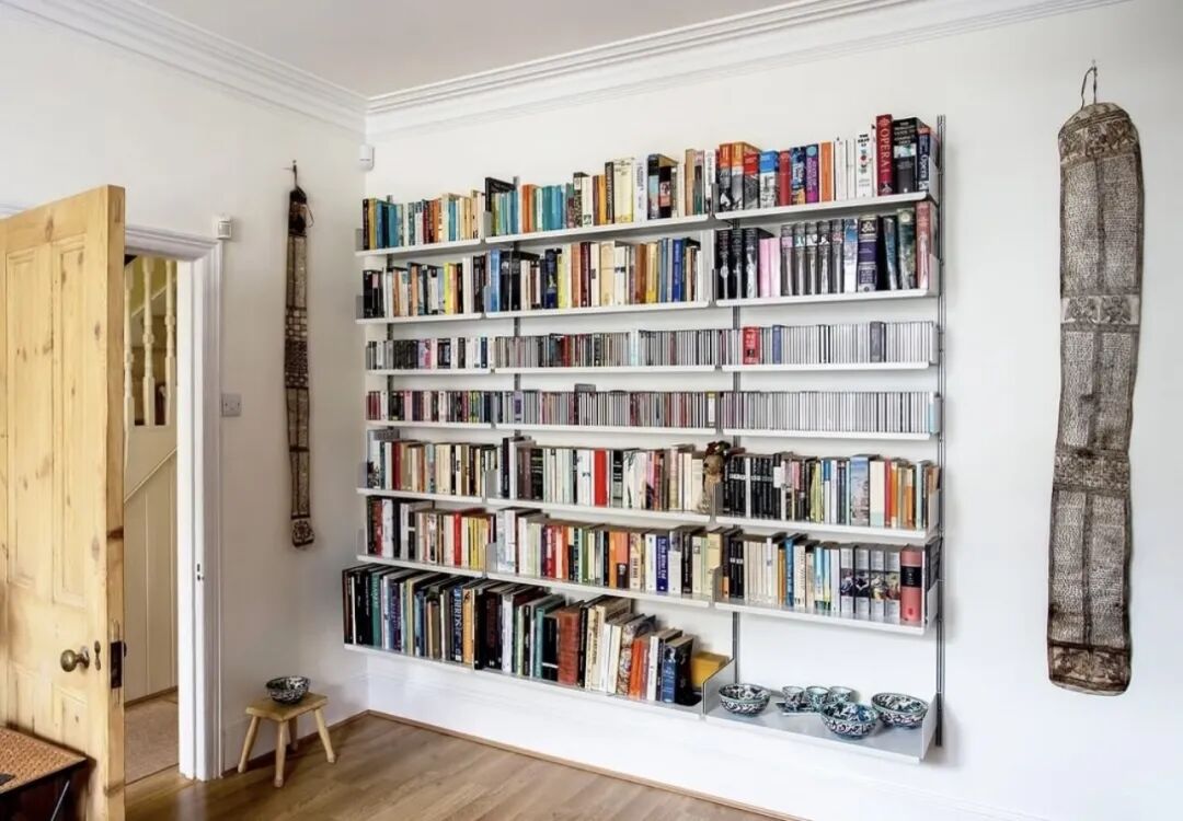 长在审美上的 满墙书柜-6