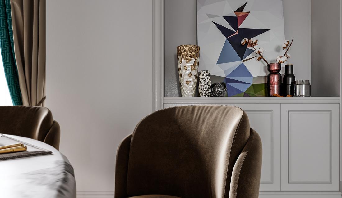 
济南法式轻奢风设计 -6