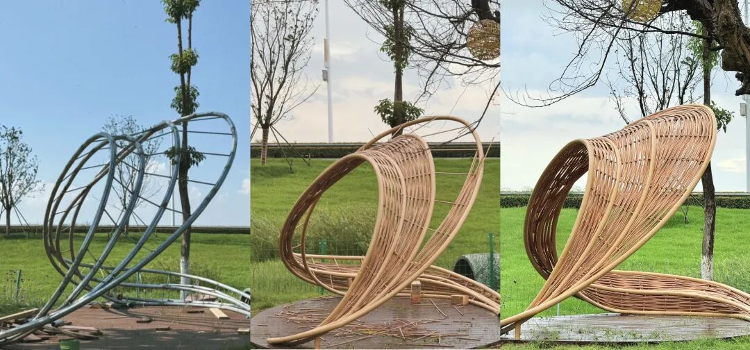 暑假背提-湖州&宣城搭建回顾|从露营地木构到茶山森林装置，探索自然与建造的共生-77