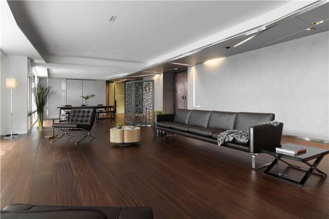 280㎡现代脱俗雅宅，“高级灰+光”-3