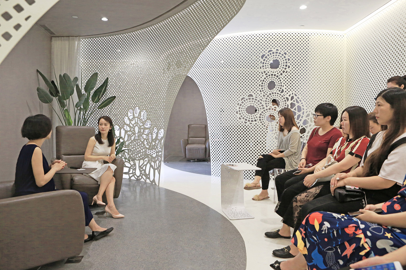 花纹空间 & Lily Nails美甲美睫北京蓝港店 / 建筑营设计工作室-21