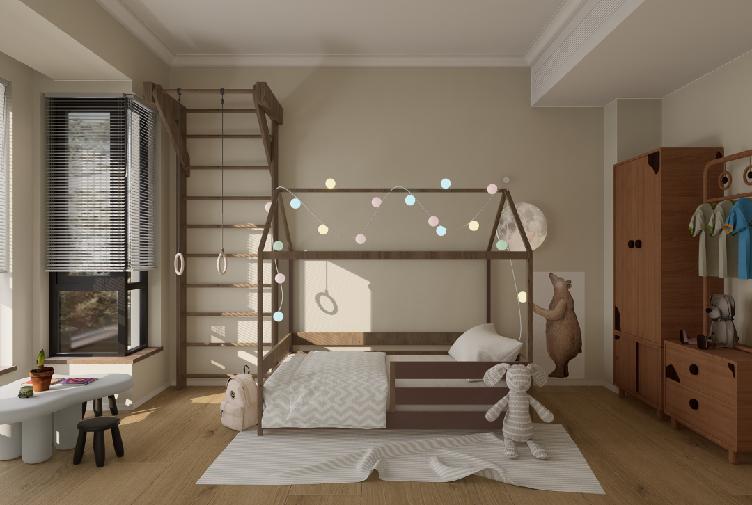 东莞万科城市高尔夫花园轻法 · 中古风设计丨中国东莞丨DP 设计-65