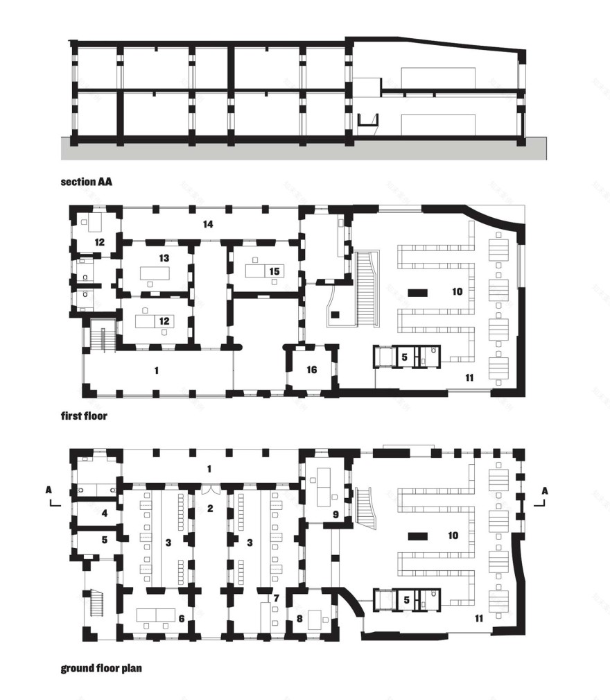 巴林麦纳麦海关大楼改造为邮局项目丨Studio Anne Holtrop-23