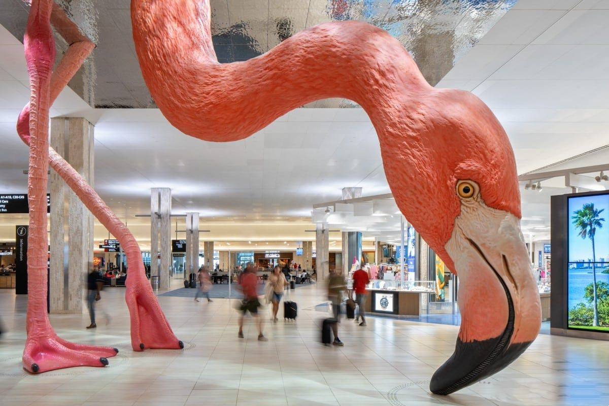 美国大型火烈鸟装置丨美国坦帕丨Matthew Mazzotta-12