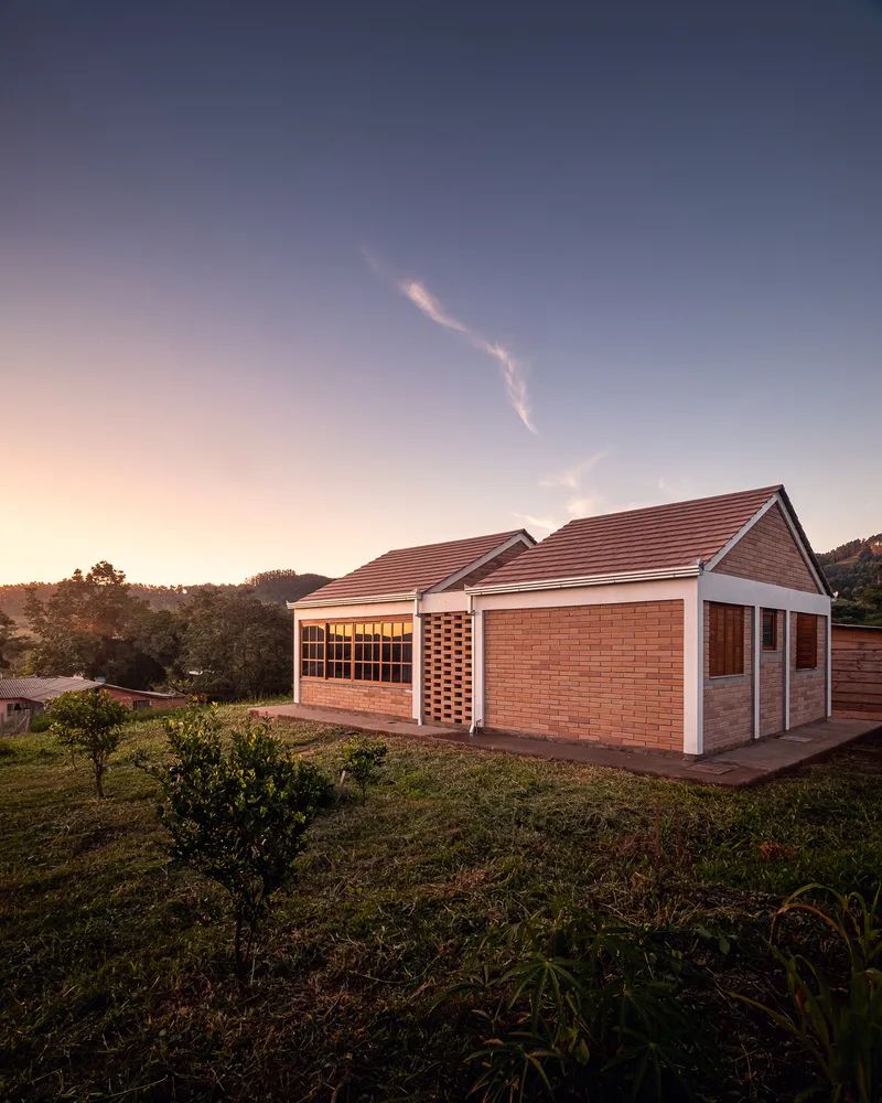 农村 810 平方英尺红砖住宅丨巴西丨GGH 设计机构-18