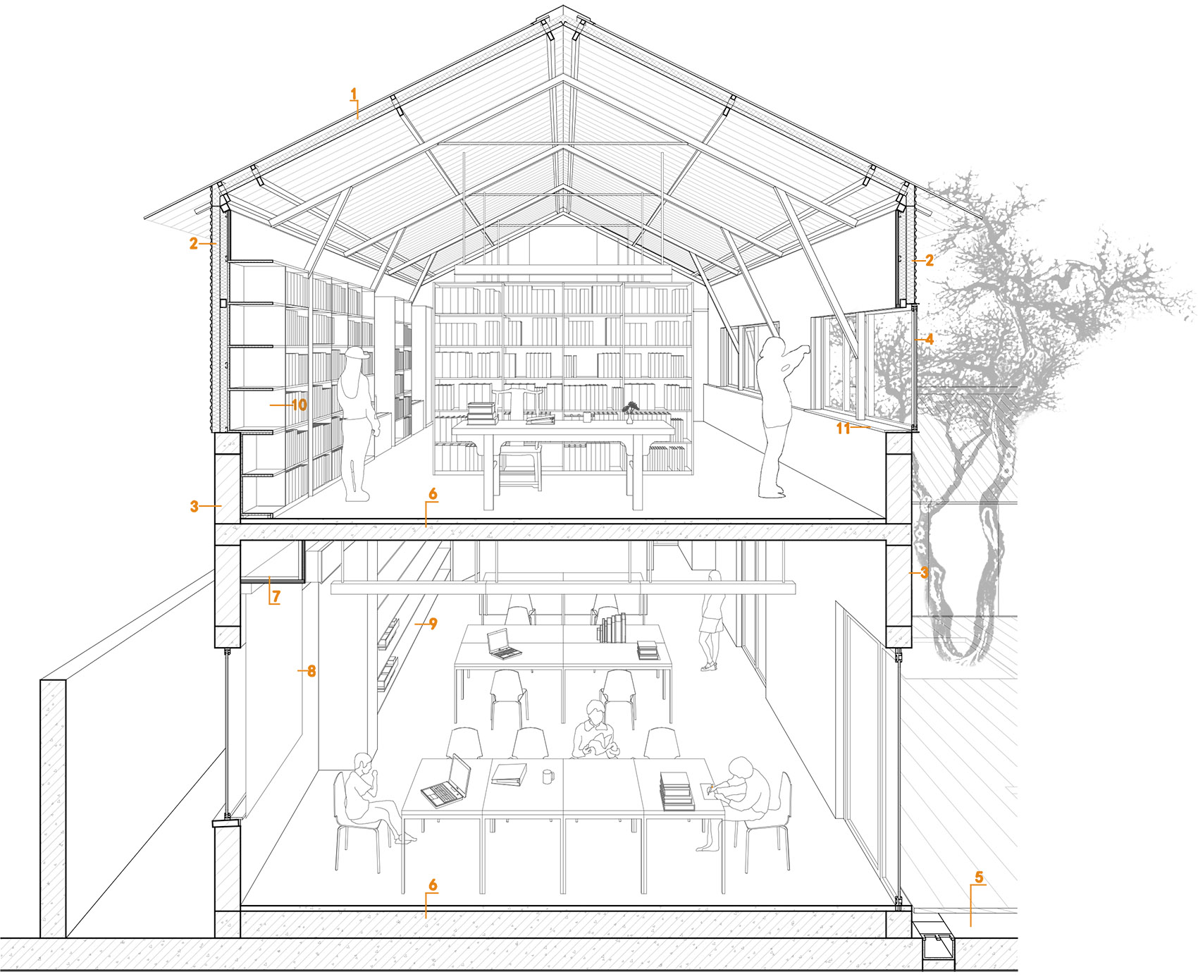 办公室，上海 / 致正建筑工作室-34