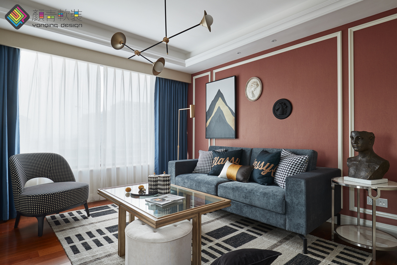 辰佑设计·颜青软装作品【“色”非色】-6