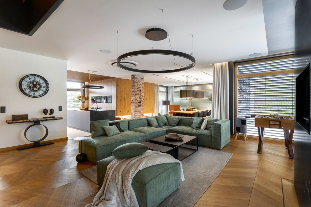 260-metrowe luksusowe wnętrze domu ze strefą SPA - zmysłowość i wyrafinowanie od KOiKO Design - PLN Design-5