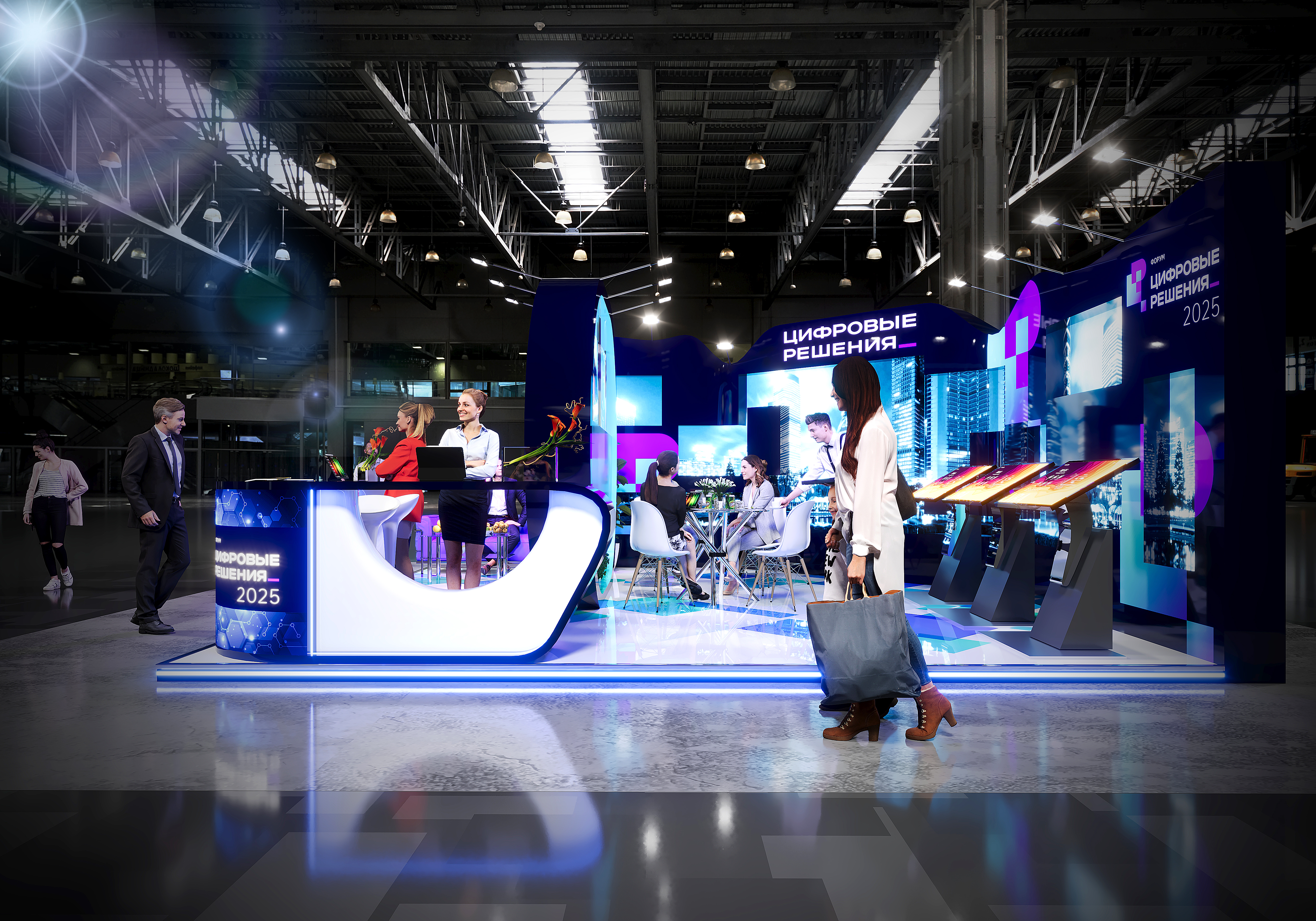 展览展台数字解决方案设计丨俄罗斯莫斯科丨Michail Koznev-9