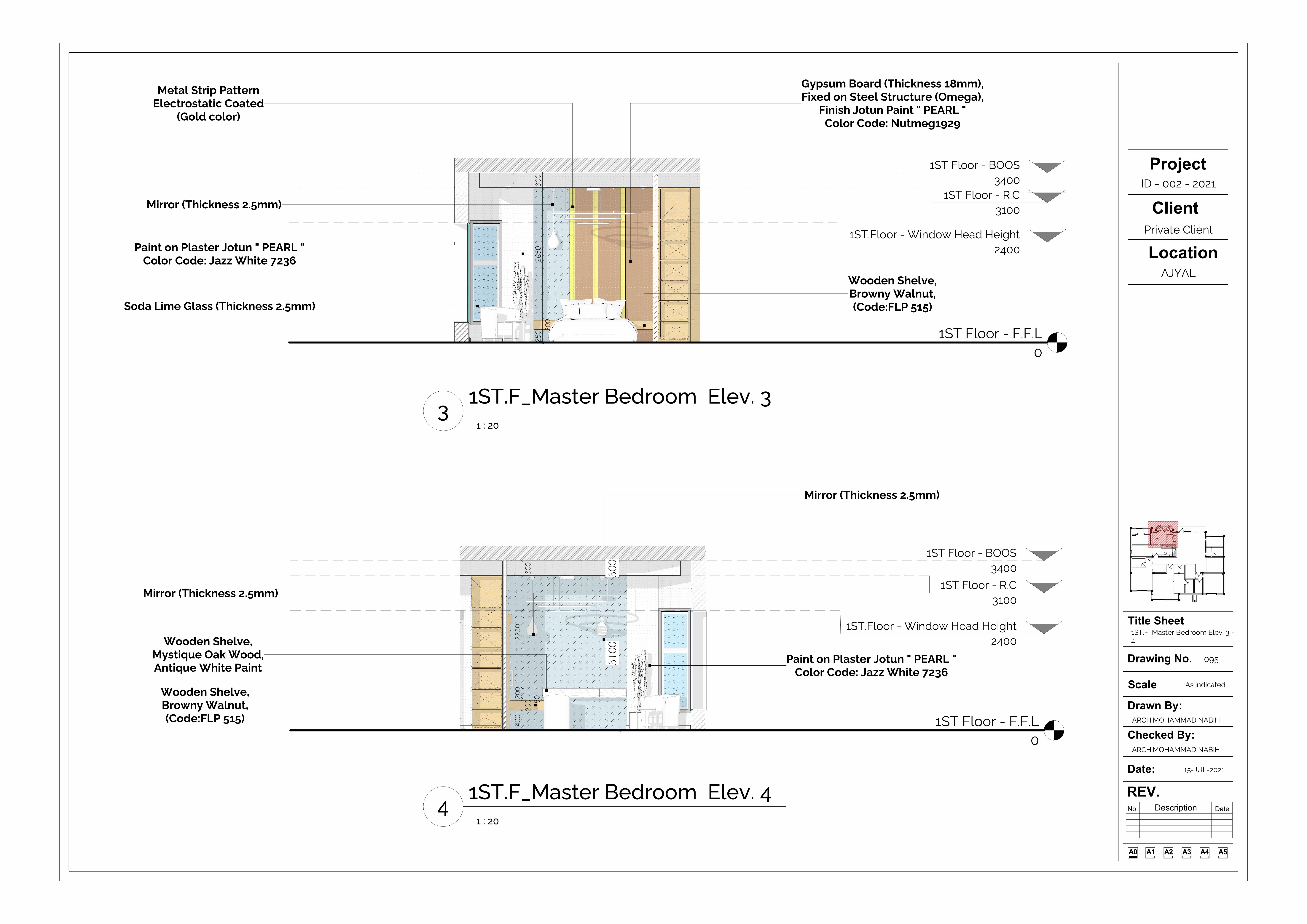 Khalifa Villa-Master Bedroom-10