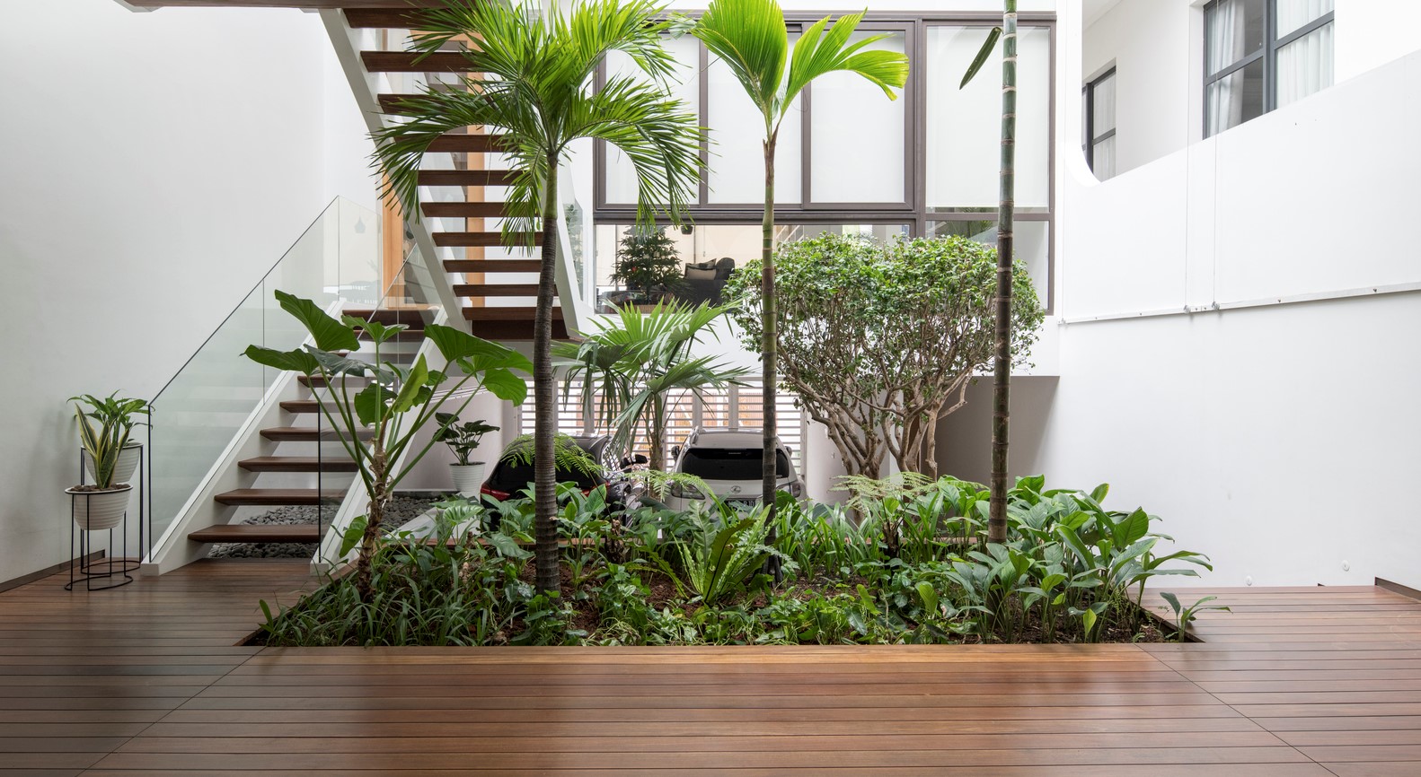 雅加达哈里曼住宅 | 艺术气息与自然共融的设计-1