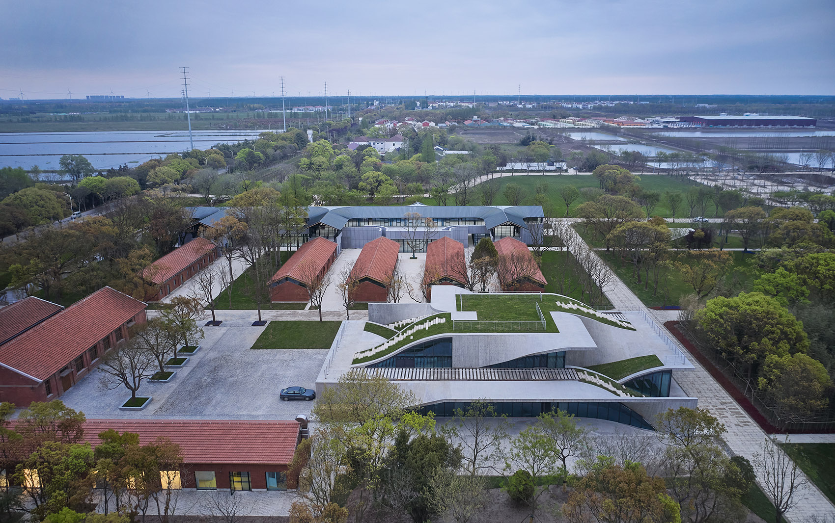 光明花博邨东风会客厅&小镇未来展示厅丨中国上海丨同济原作设计工作室-3
