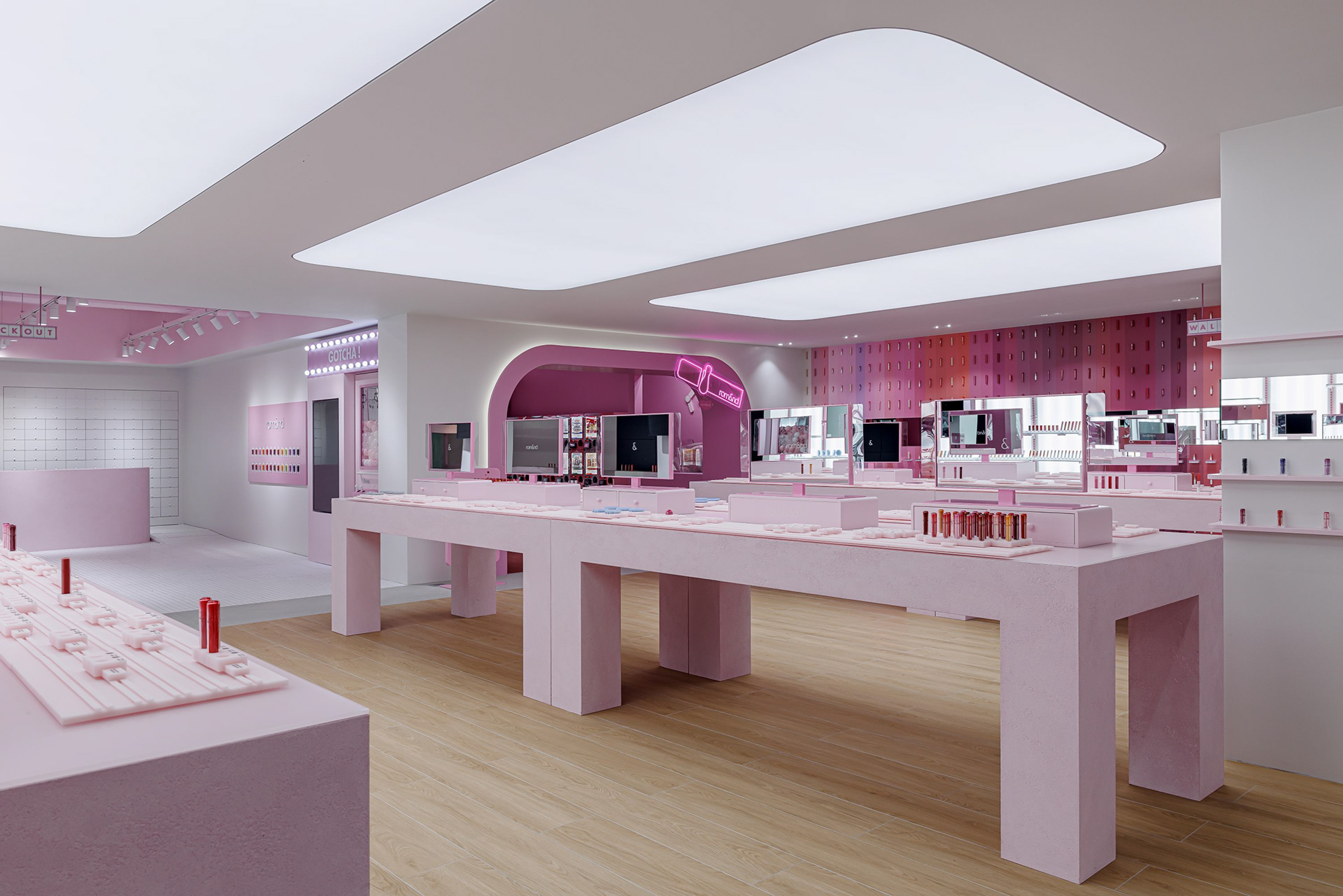 Rom&nd Flagship Store, Pink Office in Seongsu-8