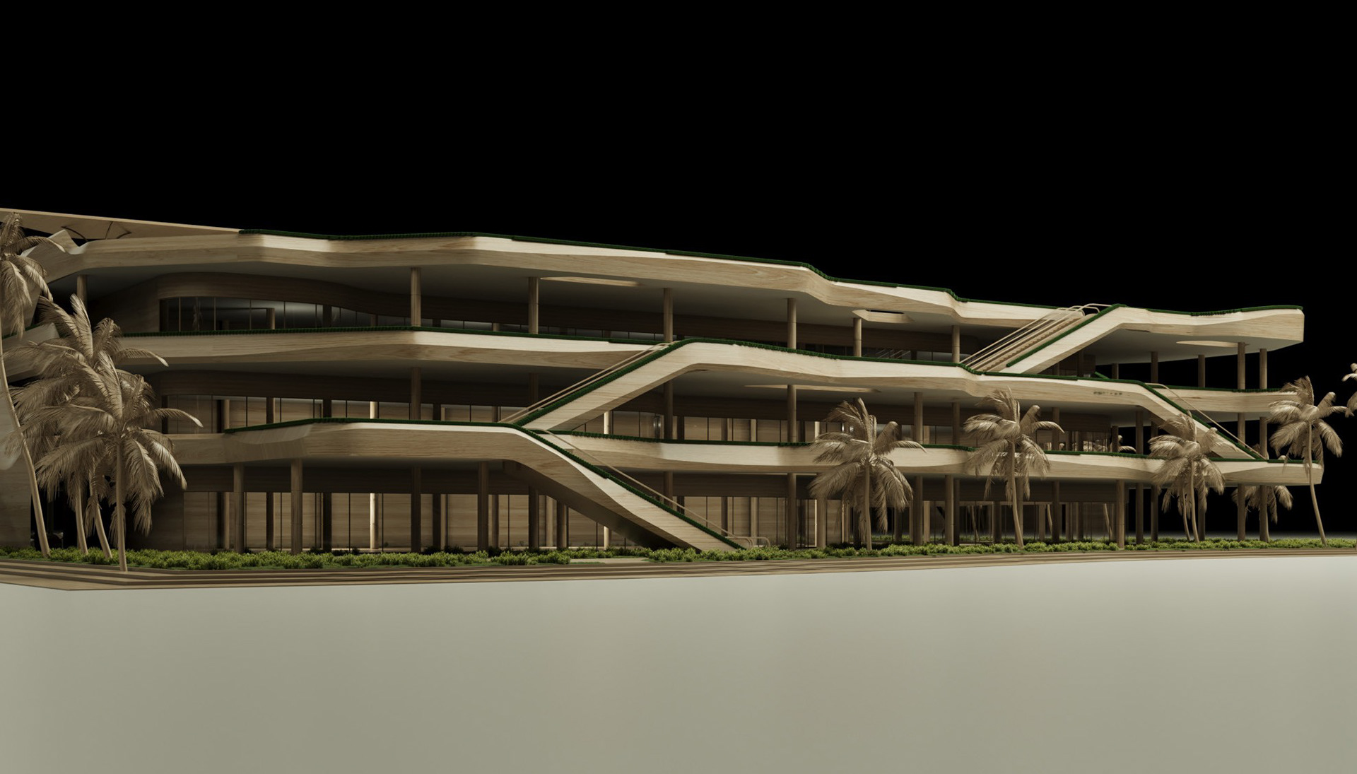 El Khobar 带状购物中心丨沙特阿拉伯丨mimar Egypt-17