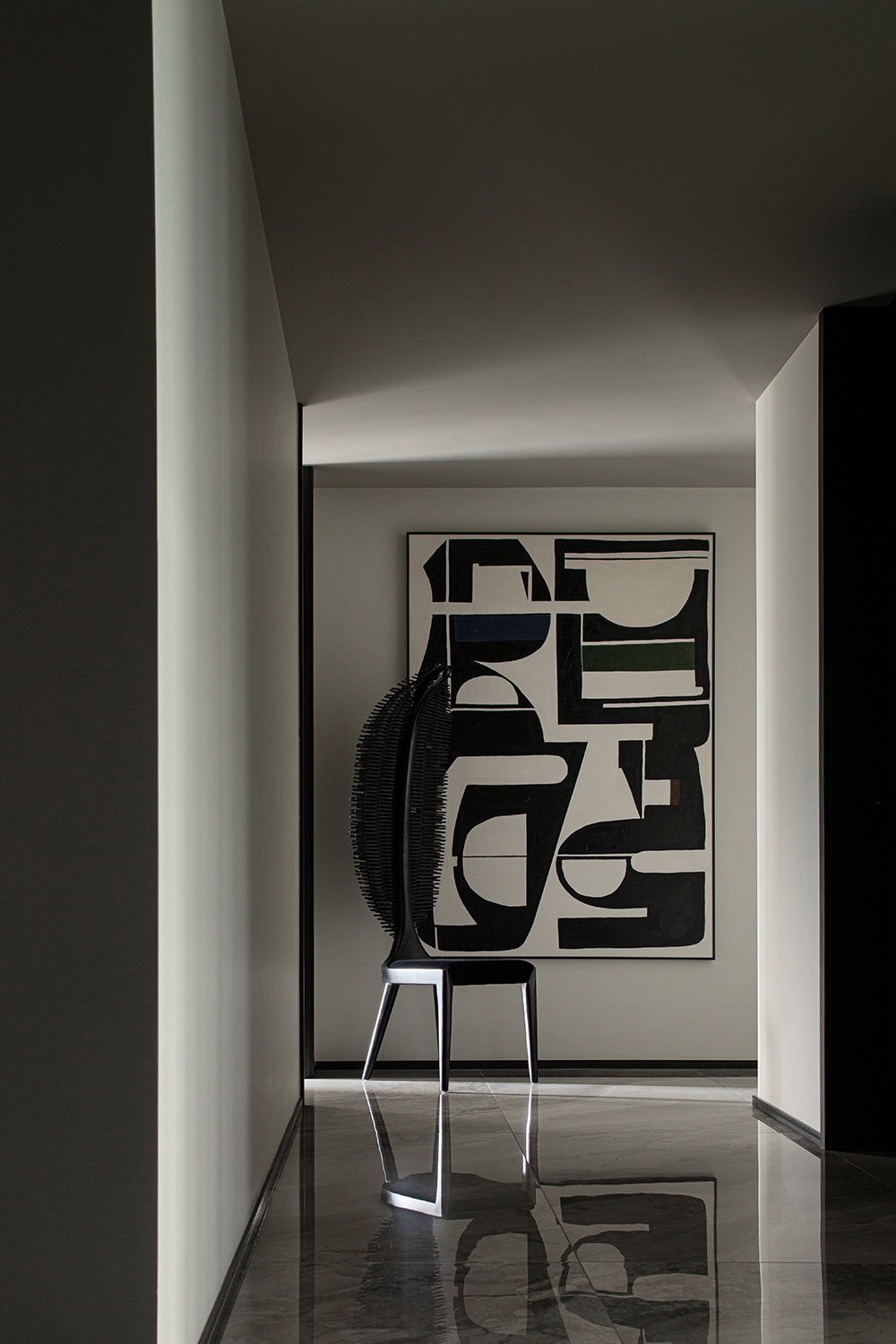 三只喜鹊|自带质感 高级深邃丨杭州黎水仁佳设计公司-38