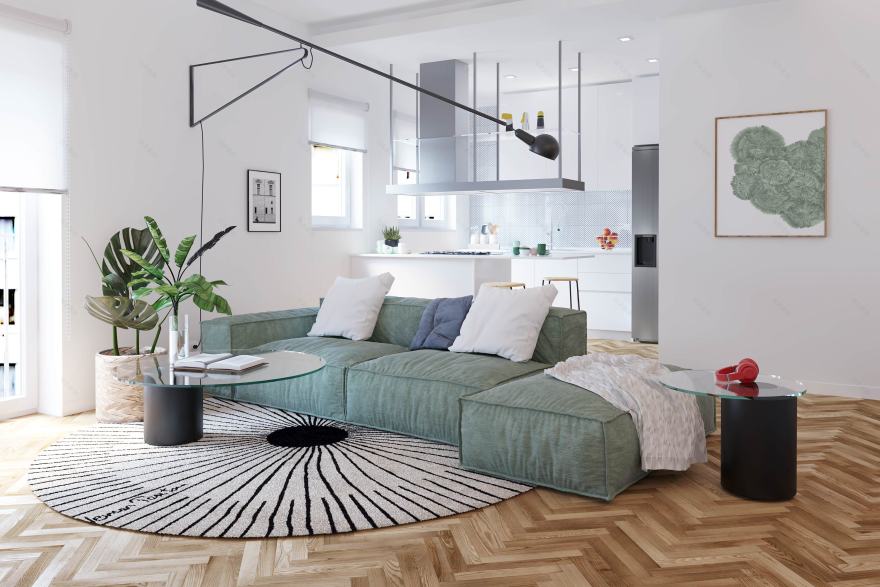 罗马"弹出式"公寓设计-1