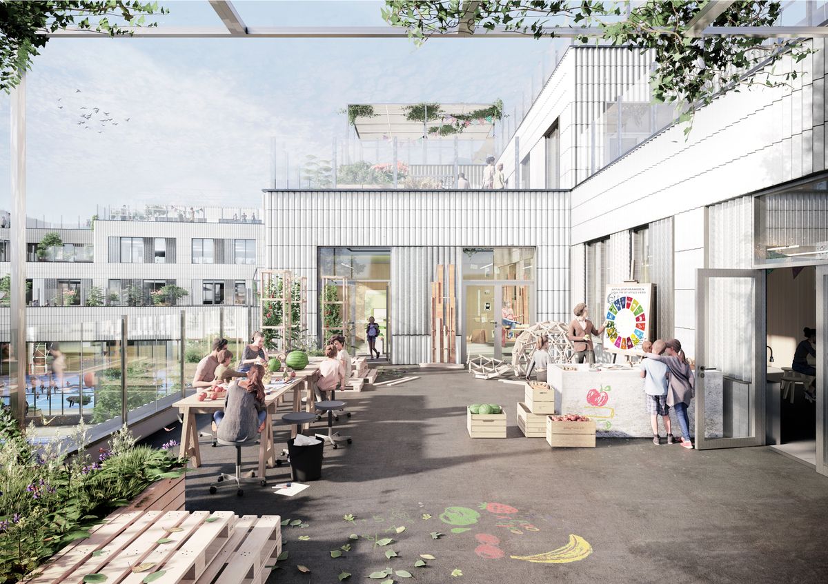 哥本哈根新校园设计 · 现代与传统的完美结合-6