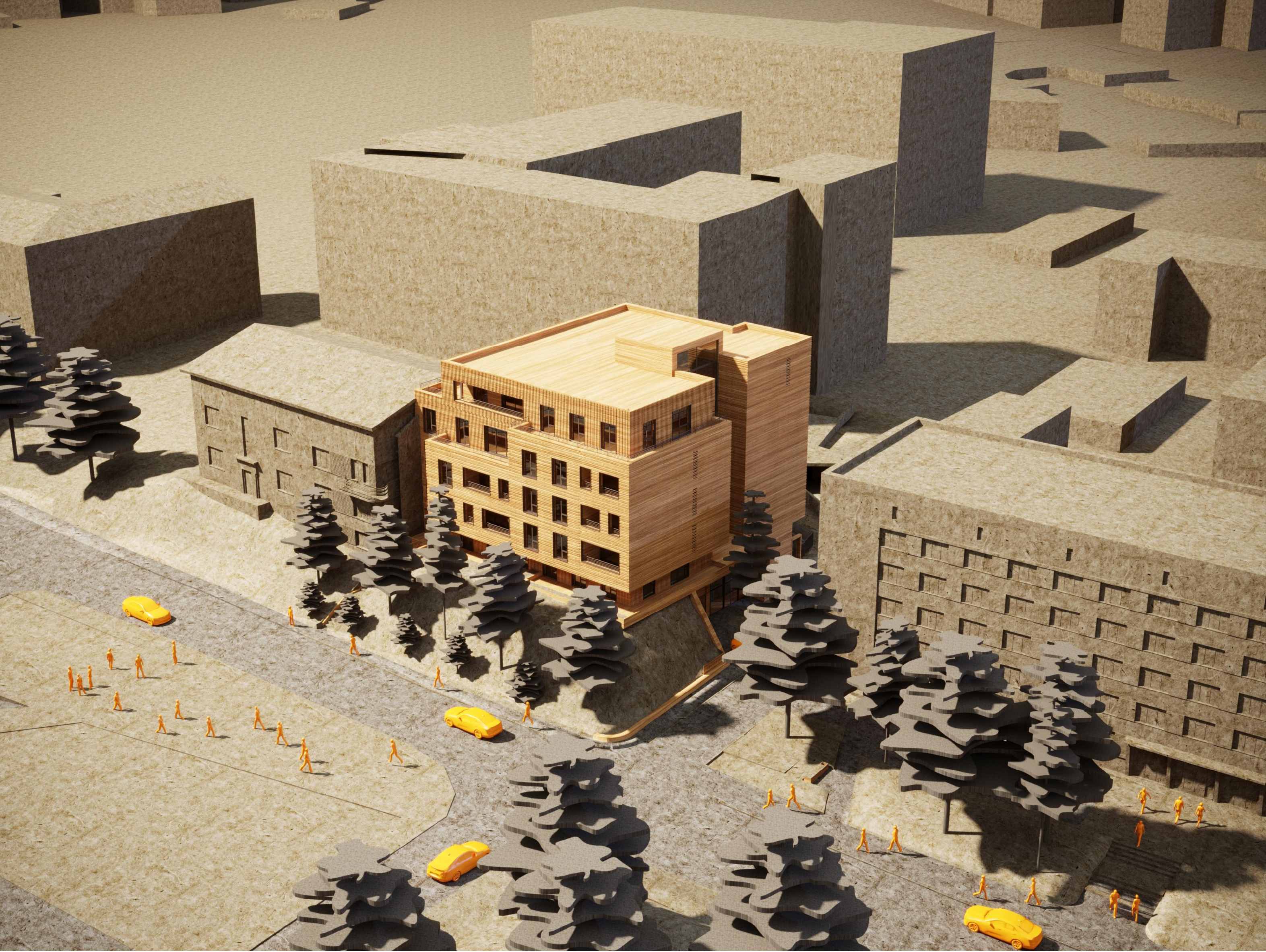 Residential apartment building, Lviv, Ukraine-4