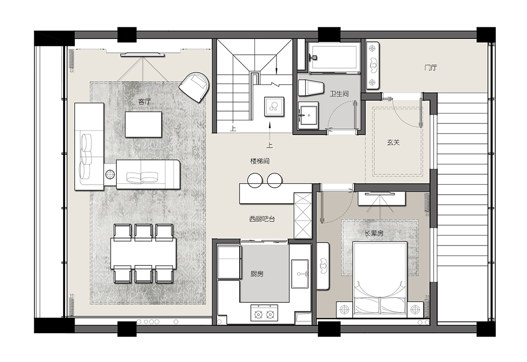 南宁荣和公园里商墅样板房丨中国南宁丨深圳太合南方建筑室内设计事务所-48