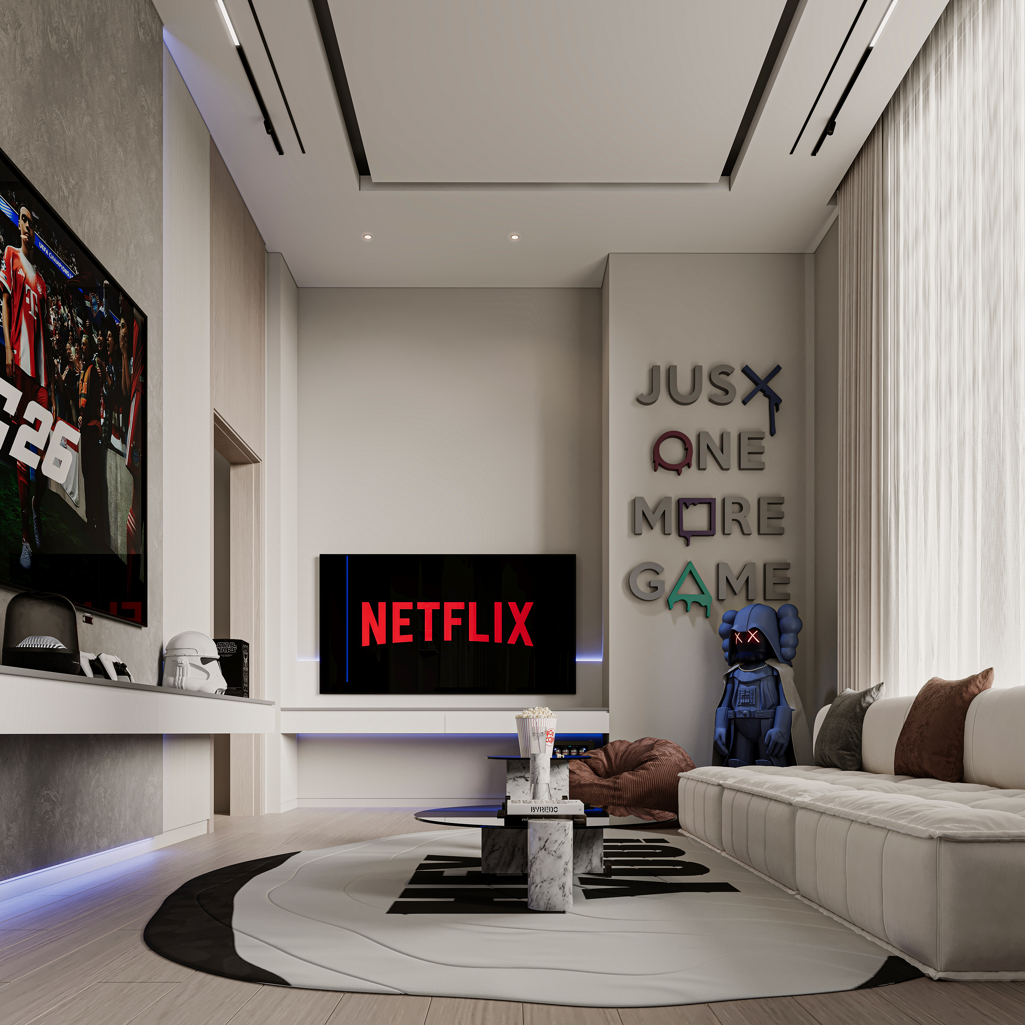 Gaming Room Interior Design-17
