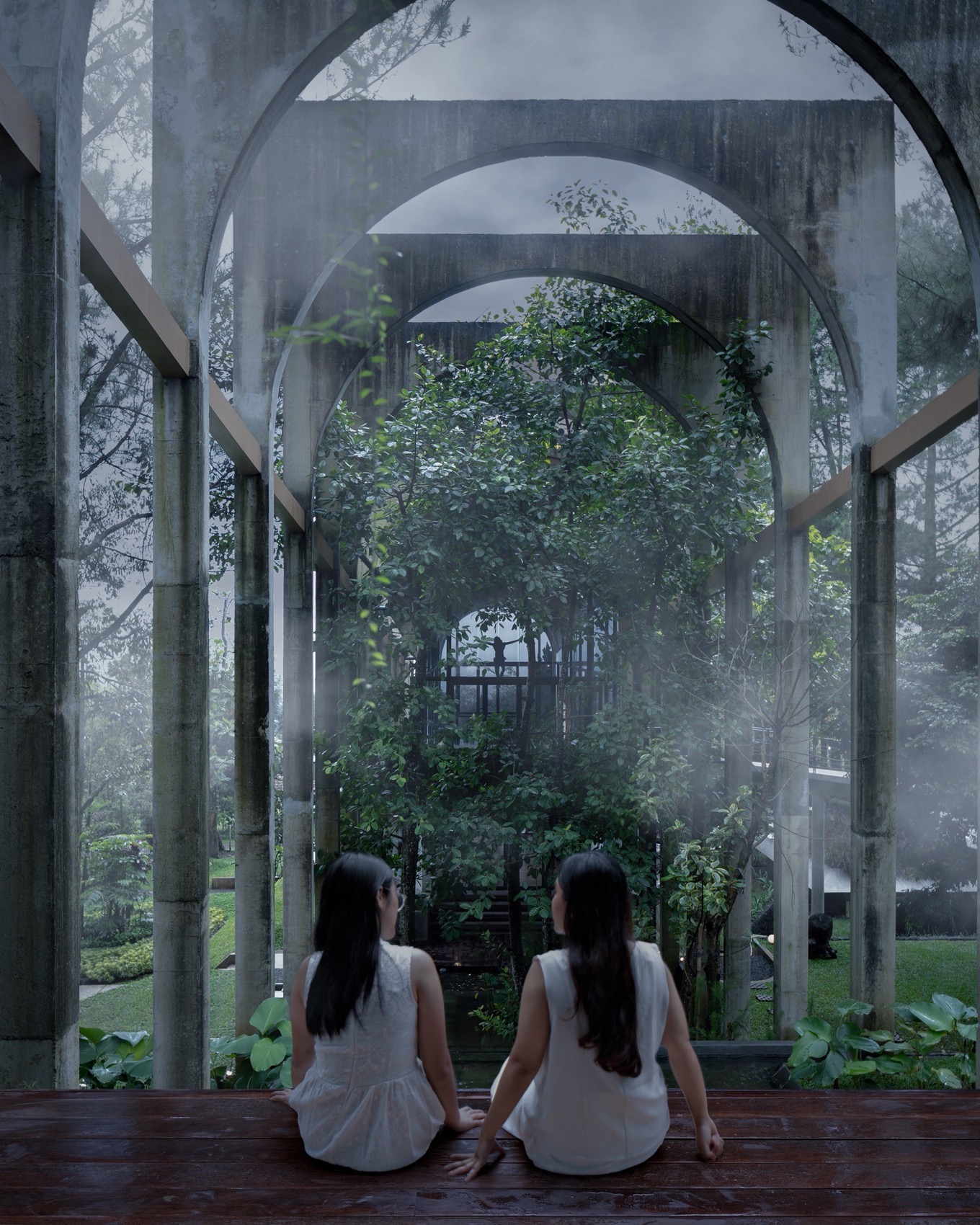 圣殿隧道花园丨印度丨RAD+AR-38