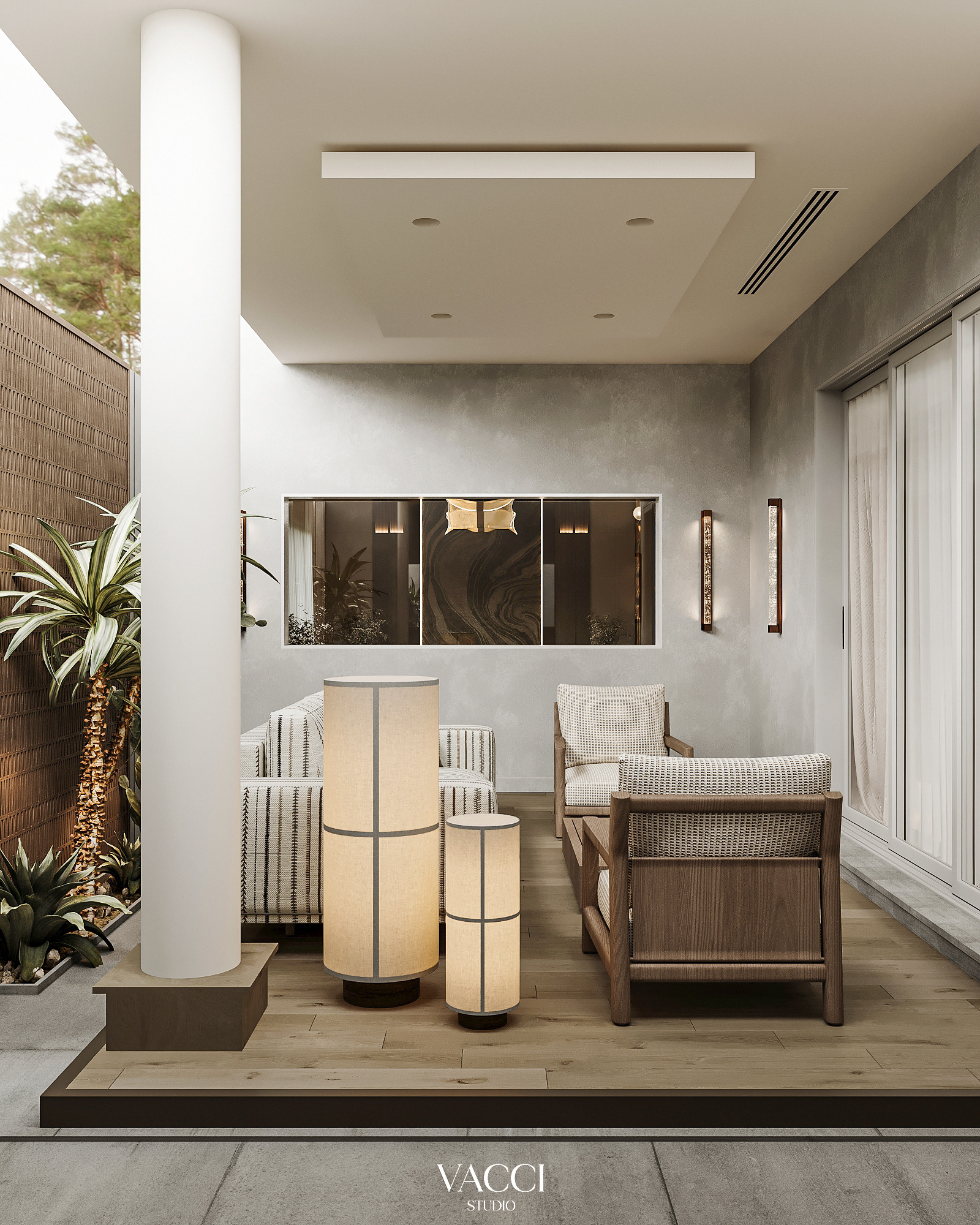 现代户外休闲区-16