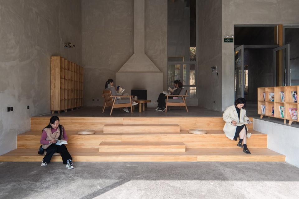 乐山东林村镇文化中心 | 传统与现代交融的乡村社交空间-76