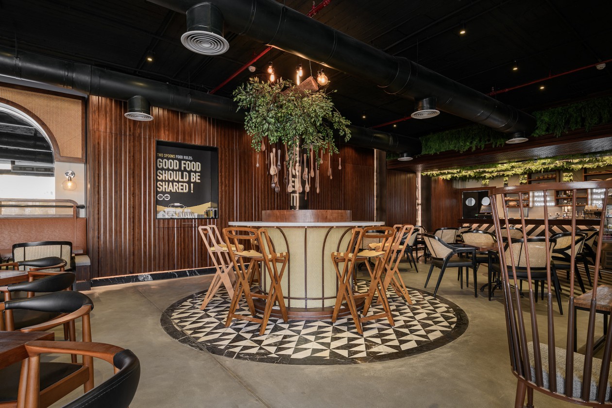 Design H71 Design Studio两个勺子 餐厅设计-7