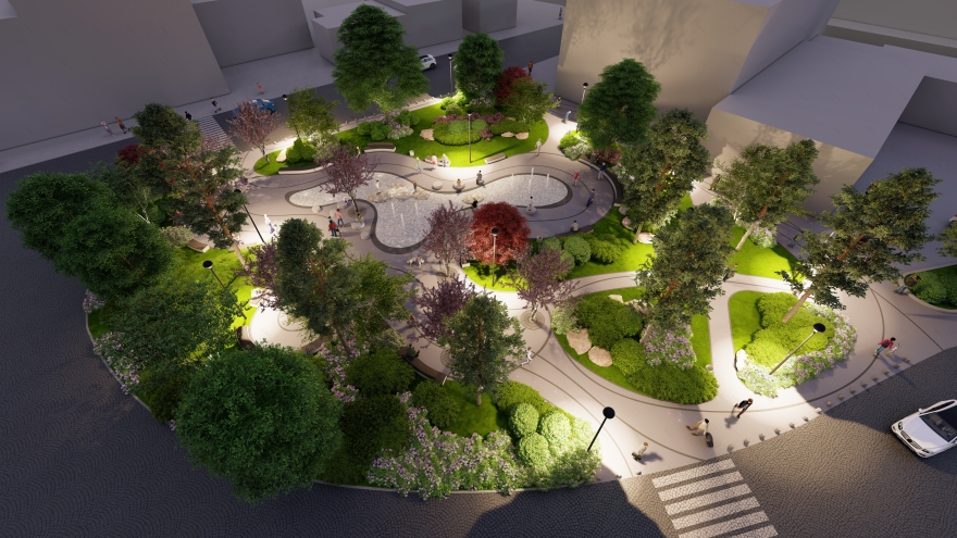 公共花园复兴丨乌克兰丨Land Arch-9