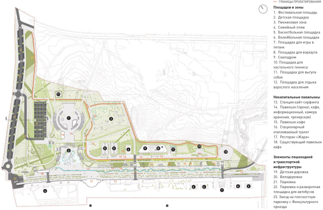 Тольятти市汽车厂区滨水区改造项目丨俄罗斯丨“Гипрокоммундортранс” 研究所,Т.М.创意工作室-11
