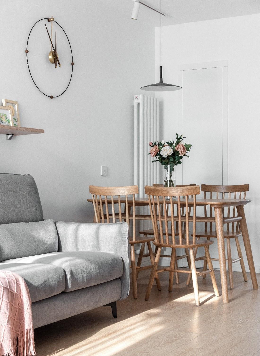 青橙设计 · 温暖简约的平层之家-12