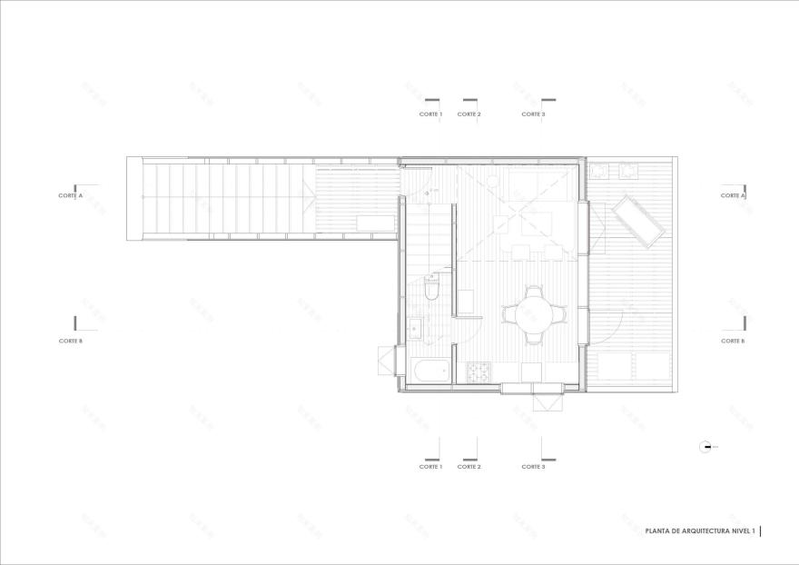乐丰避难所丨智利丨Abarca Palma Arquitectos-16
