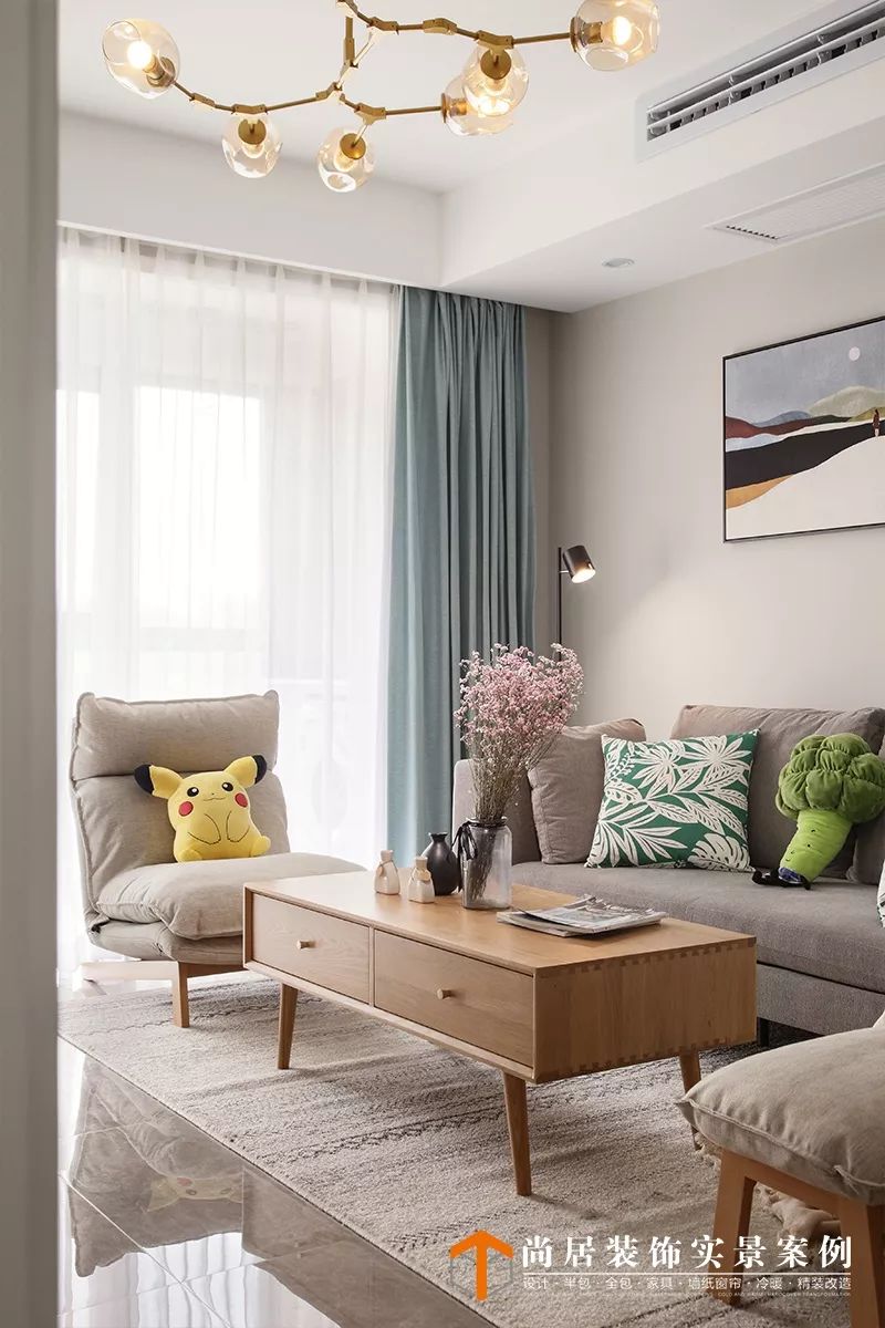 76㎡北欧白马澜山，舒适宜居的设计美学-24