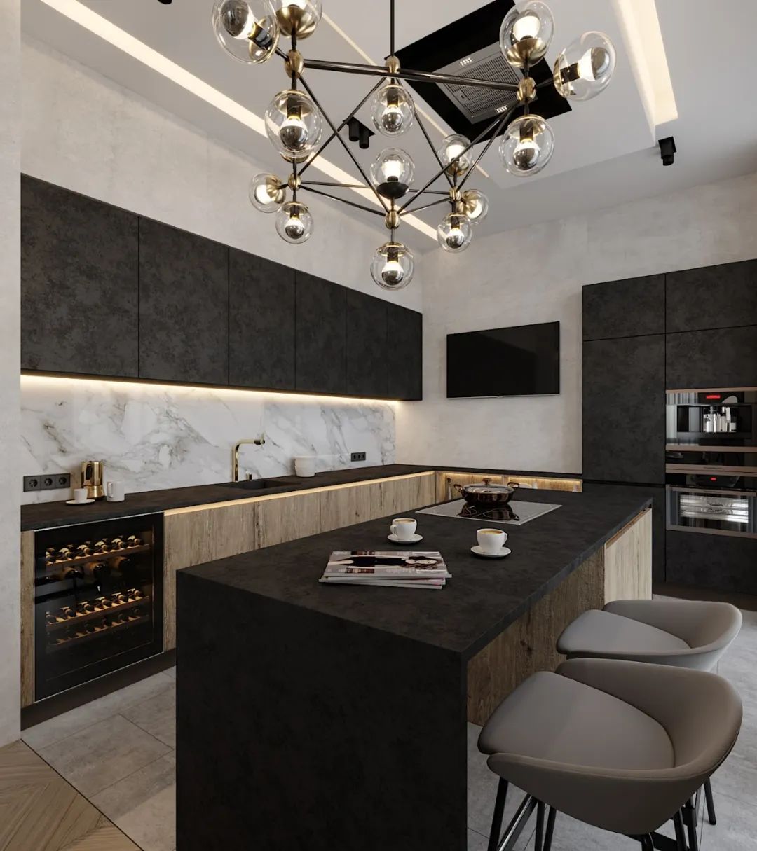 94㎡折衷主义公寓式酒店-107