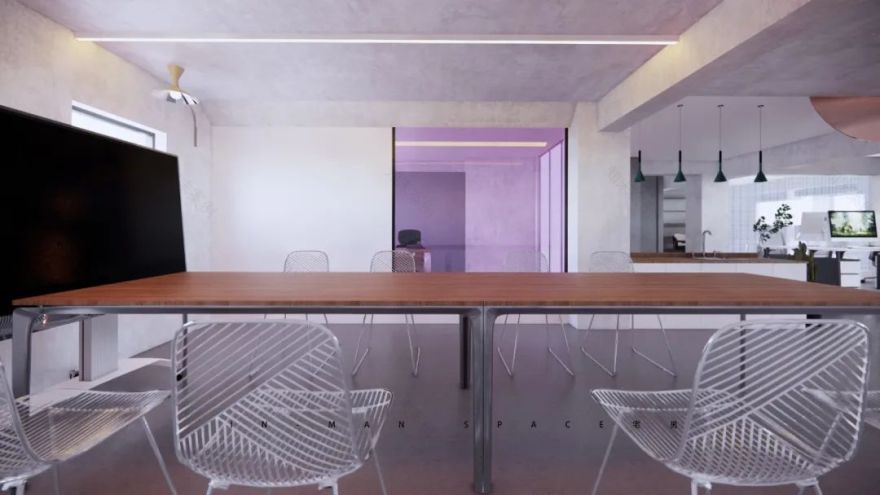 内江宅男办公室 | 现代演绎,极简共融-56