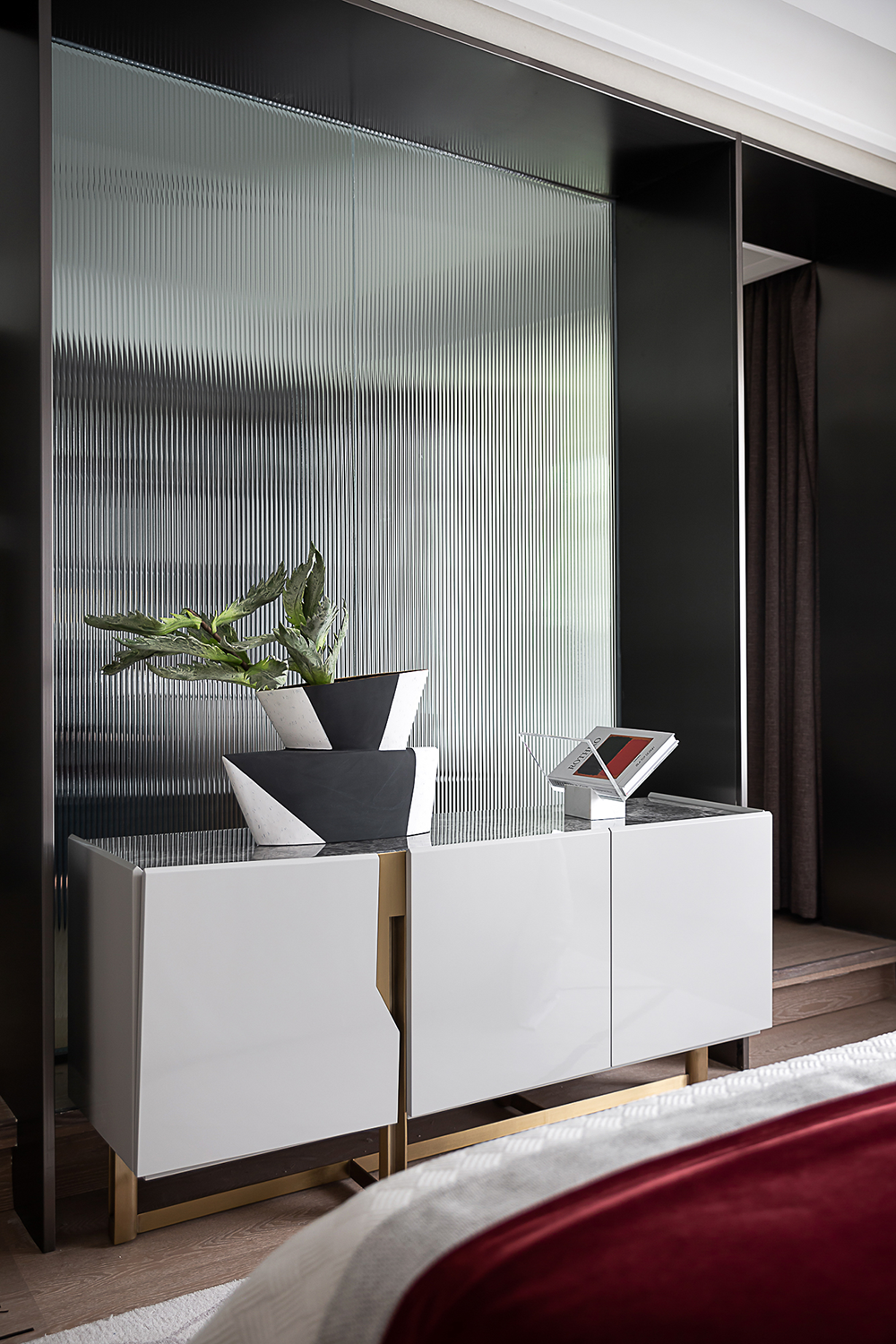 280㎡潍坊复式样板间,简约雅奢的品质生活!-37