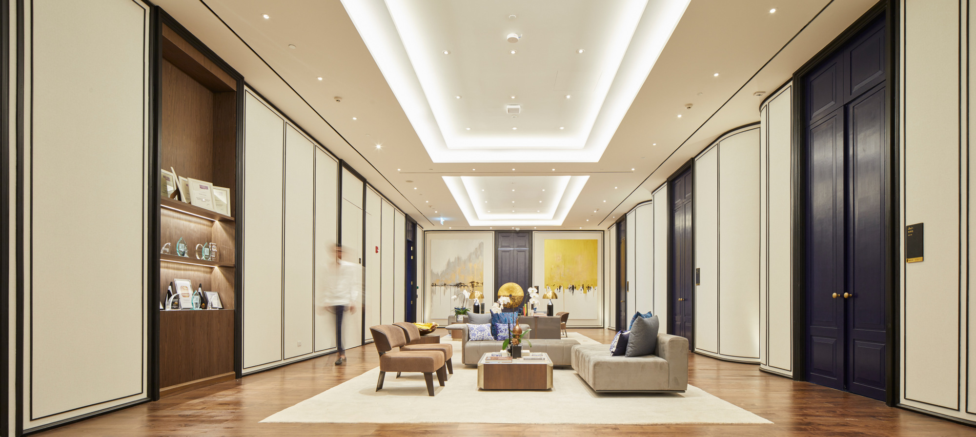 曼谷银行私人银行办公室设计-11