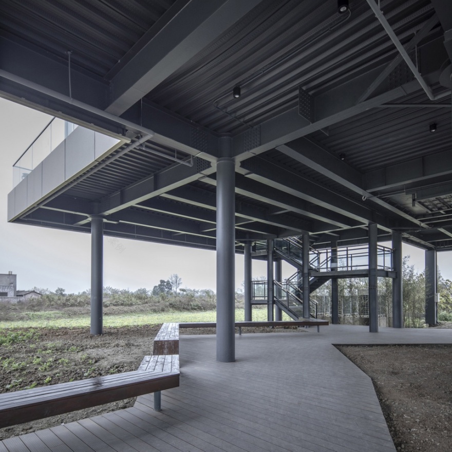 大邑农科基地展示中心 | 传统与现代融合的川西民居风格-30