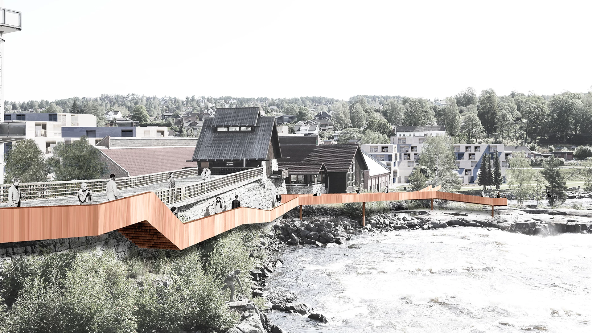 康斯伯格河岸丨挪威丨URBAN POWER-17