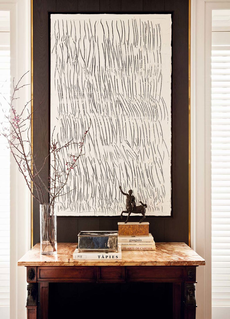 Madrid 豪华公寓 | 设计师 Louis Bustamante 的艺术品鉴空间-8