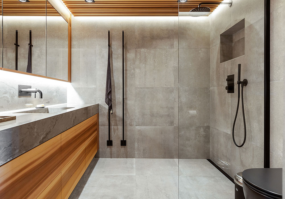 瑞典时尚对比风格小木屋设计-11